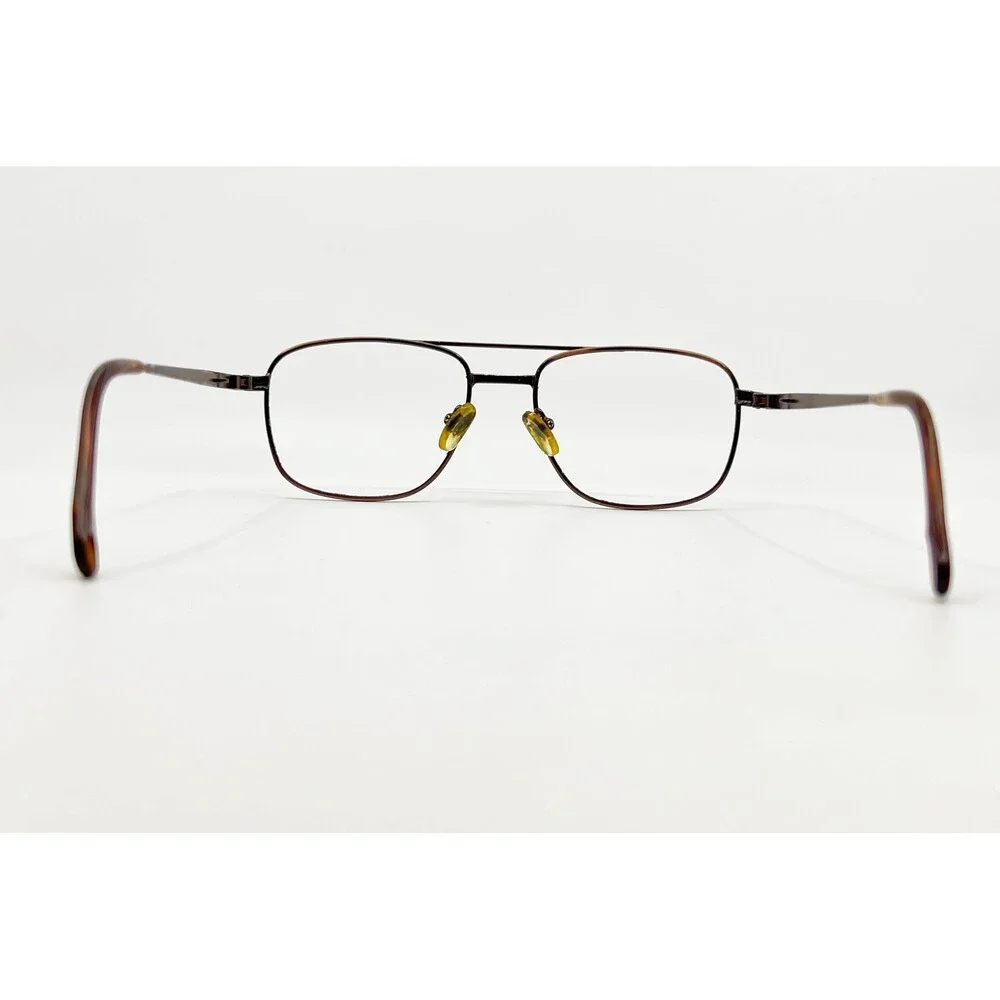 Hilco Eyeglasses Mens Bronze SG301 Double Bridge Aviator 140